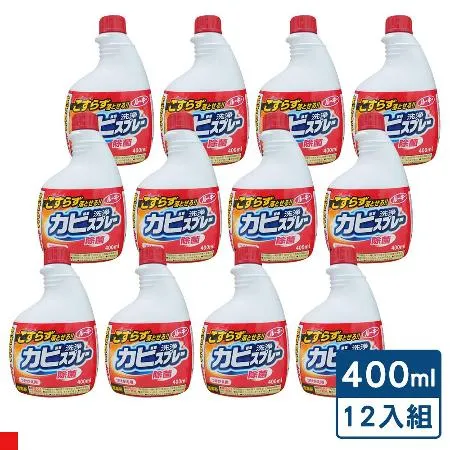 (箱購)日本 第一石鹼 浴廁除霉補充罐 400ml 12入組