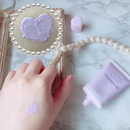 【日本代購】KOSE Urumina+ 薰衣草珍珠光潤濹防曬乳 35G