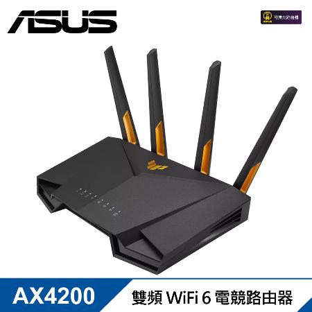 ASUS 華碩】TUF GAMING 電競專用TUF-AX4200 WI-FI 6 雙頻無線路由器