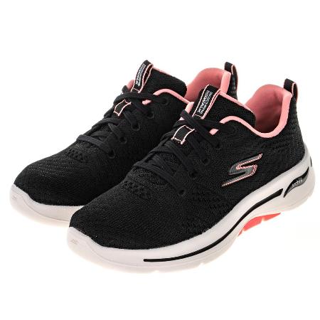 SKECHERS 女鞋 健走鞋 健走系列 GOWALK ARCH FIT - 124403BKPK