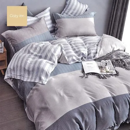 Cozy inn 頂級60支兩用被套床包組_加大 