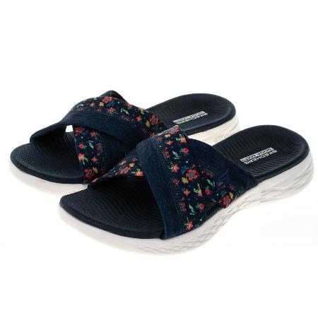 SKECHERS 女鞋 休閒系列涼拖鞋 ON-THE-GO 600 網路獨賣款 - 140038NVY