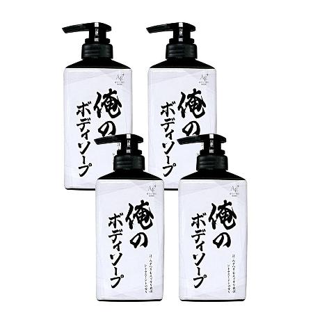 日本涼感沐浴乳500ML-4入組