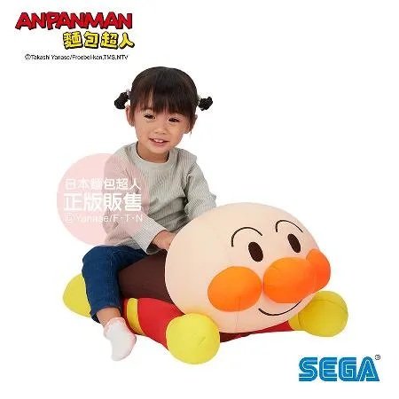 ANPANMAN 麵包超人-麵包超人 騎乘填充布偶(1歲6個月以上)