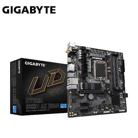 【GIGABYTE 技嘉】B760M DS3H AX DDR4 主機板