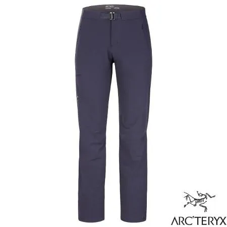 【加拿大 ARCTERYX 始祖鳥】女 Gamma LT 輕量彈性耐磨軟殼長褲/X000007611 黑寶石