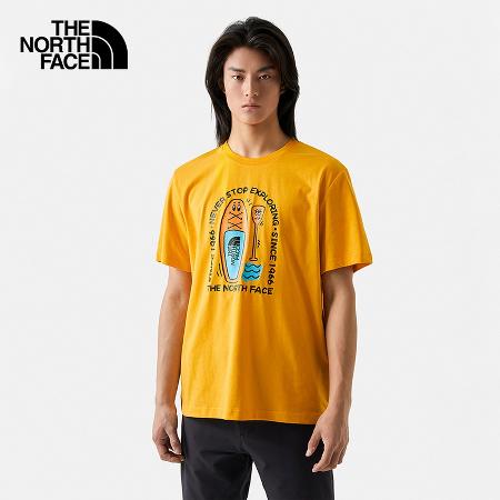 【The North Face】U FOUNDATION WATER S/S男女短袖上衣黃NF0A7WF956P