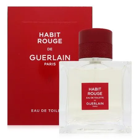 Guerlain 嬌蘭 Habit Rouge 紅衣騎士男性淡香水 EDT 50ml (新版)(平行輸入)