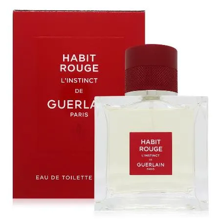 Guerlain 嬌蘭 Habit Rouge L'Instinct 男性淡香水 EDT 50ml (新版)平行輸入)