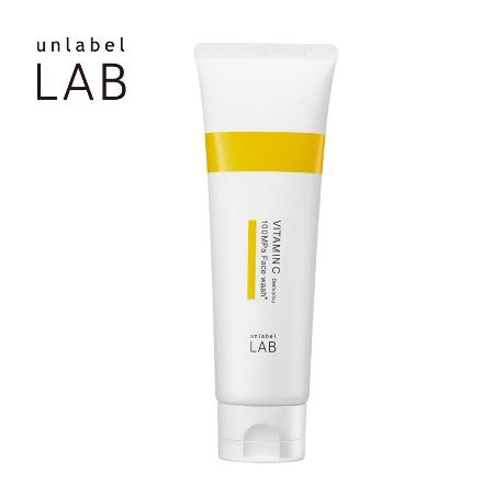 unlabellAB超進化亮白維他命C酵素潔顏乳130g