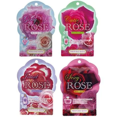 【KIYOU】玫瑰香水入浴劑 - 4款香味任選(4入組)