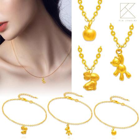 【TLH】閨蜜項鍊/手鍊系列 
約重0.05錢±0.02