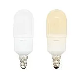 【歐司朗OSRAM】2入組12W LED晝光色/燈泡色 超廣角E27省電燈泡(小口徑燈泡 發光角度更大)