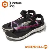 【MERRELL】女 Bravada Cord WRAP 戶外織帶涼鞋.拖鞋.海灘鞋/ML037114 桃紅色