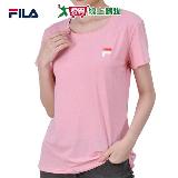 FILA 女涼爽柔滑短袖(M~XL)2色選擇 女內衣 內搭 外穿 涼爽速乾 上衣