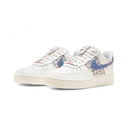 Nike Air Force 1 Low JUST DO IT 牛仔刺繡 小香風 FJ7740-141