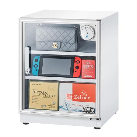 防潮家 72公升白色電子防潮箱 (DW-70C)(經典型 長效除濕)