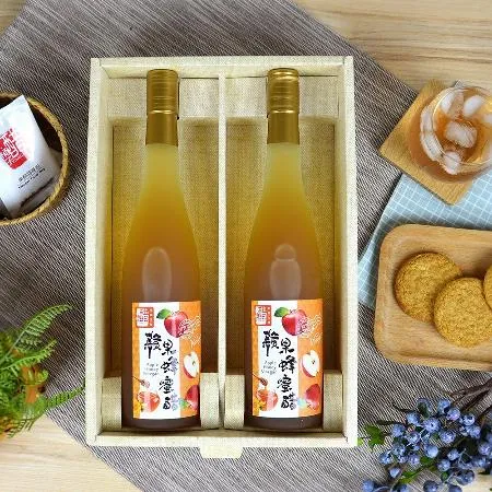 【醋桶子】果醋2入禮盒組任選(鳳梨醋/蘋果蜂蜜醋/梅子醋/檸檬醋)