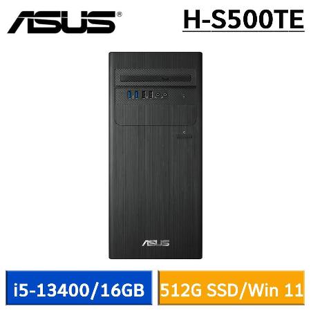 ASUS H-S500TE-513400013W 桌上型電腦 (i5-13400/16G/512G SSD/W11)