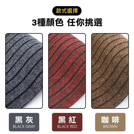 (2入超值組) 刮泥地墊40x60cm 輕鬆除塵 牢固耐用 可自由裁減 多色任選
