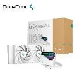 DEEPCOOL 九州風神 LT520 WH CPU一體式240水冷散熱器