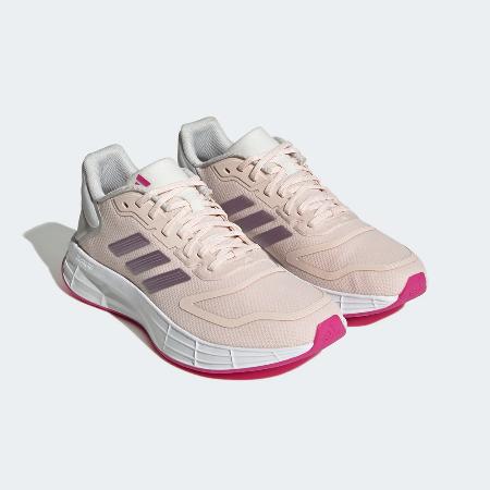 【ADIDAS】 DURAMO 10 女慢跑鞋-粉-HP2389