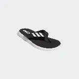 【ADIDAS】 COMFORT FLIP FLOP 男女休閒拖鞋-黑-EG2069