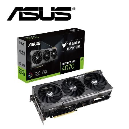 【ASUS 華碩】TUF-RTX4070-O12G-GAMING 顯示卡