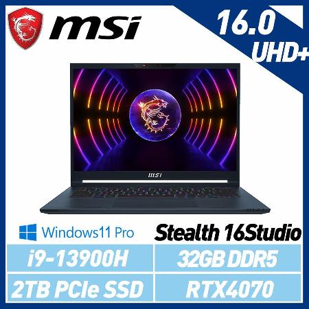 【13代新機】MSI 微星 Stealth 16Studio A13VG-049TW 16吋 電競筆電