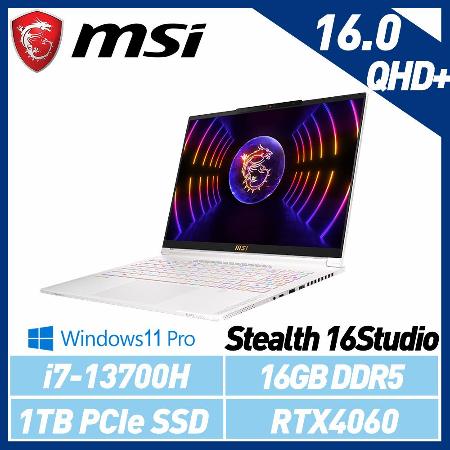 【13代新機】MSI 微星 Stealth 16Studio A13VF-047TW 16吋 電競筆電