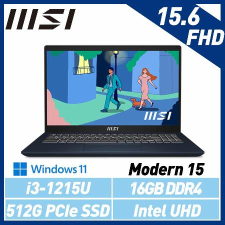 MSI 微星 Modern 15 B12M-446TW 15吋 商務筆電