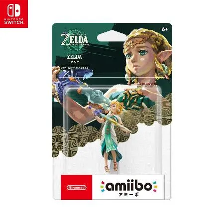 【現貨】任天堂 Switch amiibo 公仔 薩爾達傳說 王國之淚 薩爾達 (amiibo-ZTK-ZELDA)