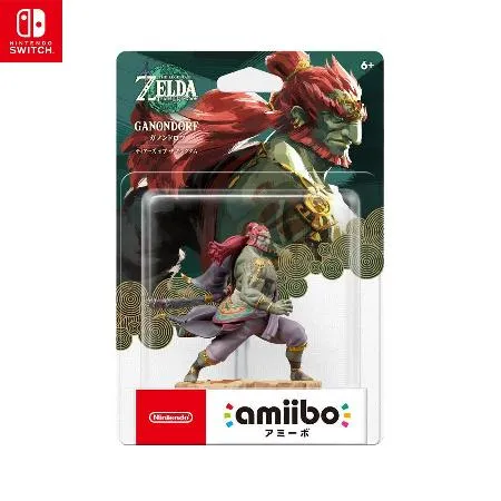 【現貨】任天堂 Switch amiibo 公仔 薩爾達傳說 王國之淚 加儂多夫 (amiibo-ZTK-GANON)