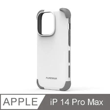 Puregear DUALTEK坦克保護殼 iPhone 14 Pro Max 極地白