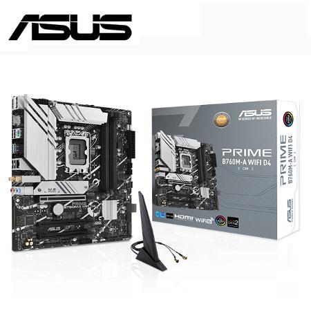 【ASUS 華碩】PRIME B760M-A WIFI D4-CSM 主機板