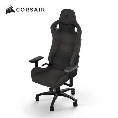 海盜船 CORSAIR T3 RUSH 人體工學電競椅(黑色/布質)