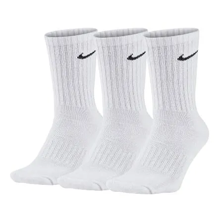 Nike 襪子 白 長襪 Lightweight Crew Socks 長襪 中筒襪 基本款 薄款 SX7676-100