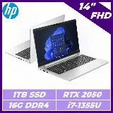 HP ProBook 440 G10(i7-1355U/16G/1TB SSD/RTX2050/14"FHD/W11P)