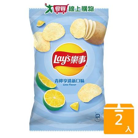 樂事洋芋片青檸享清新85G【兩入組】