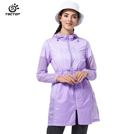 TECTOP 探拓戶外
女款長版抗UV超輕薄外套