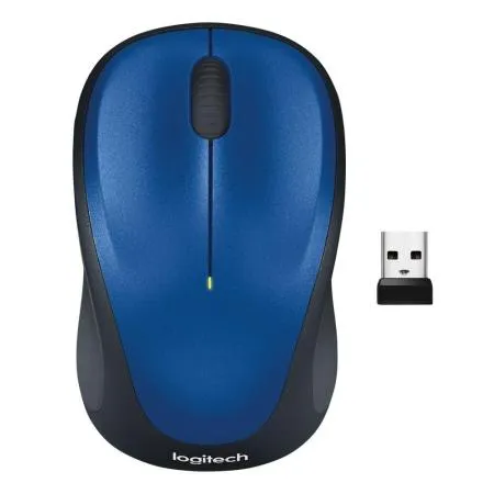 【快速到貨】羅技Logitech M235n無線光學滑鼠(New) - 藍(不支援Unifying)*