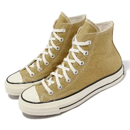 Converse 帆布鞋 Chuck 70 HI 男鞋 女鞋 卡其 沙丘色 奶油底 高筒 1970 三星標 匡威 A04590C