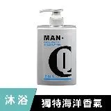 MAN-Q 2in1保濕洗髮沐浴露600ml