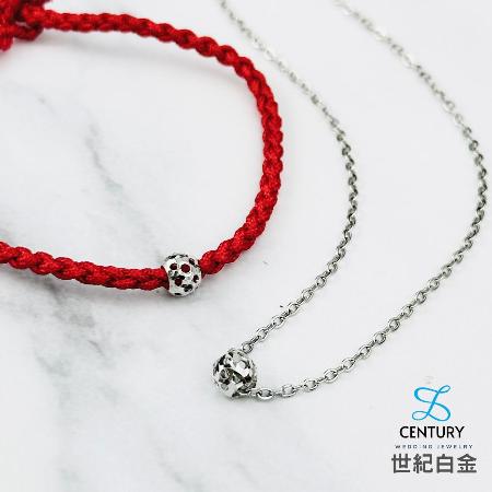 世紀白金 Pt950鉑金
轉運珠珠鏤空吊墜