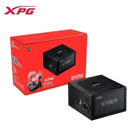 XPG 威剛 KYBER 850W 金牌 電源供應器(5年保固/GEN5)