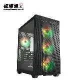 Superchannel 視博通 SAK251{B} M-ATX 電腦機殼(黑色)