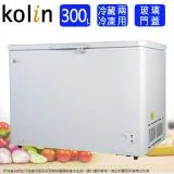 Kolin歌林 300L臥式冷藏冷凍兩用冰櫃/冷凍櫃 KR-130F07~含運僅配送1樓