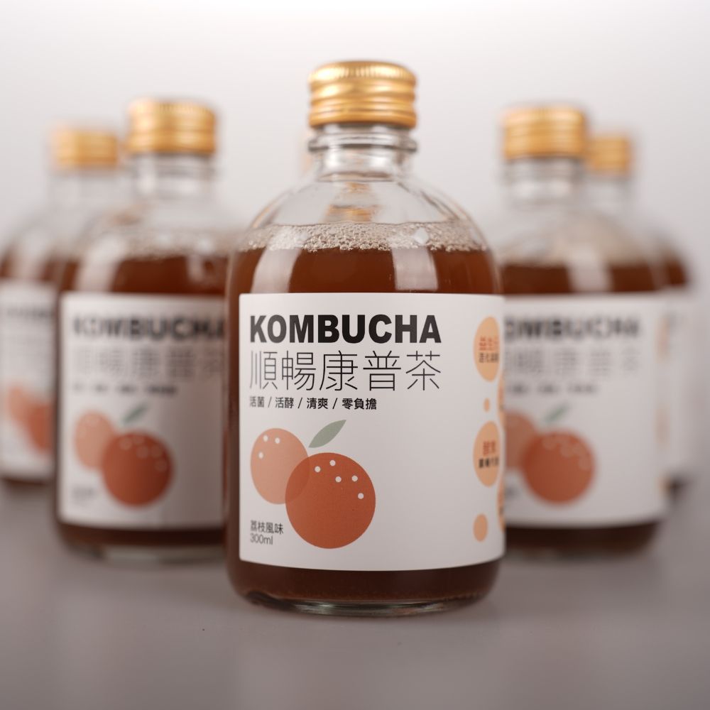  【添菜生活】
順暢氣泡康普茶X6瓶