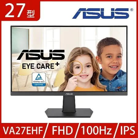 ASUS VA27EHF 27型 護眼螢幕(FHD/100Hz/1ms/IPS)*
