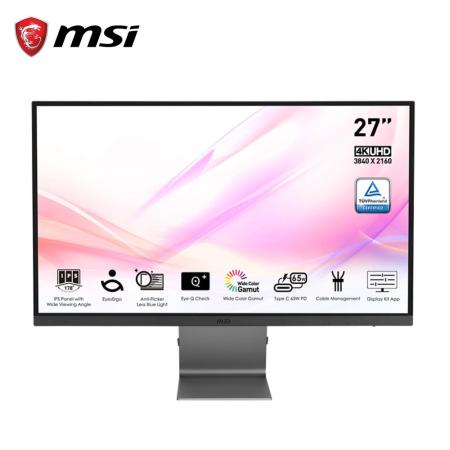 MSI 微星 MODERN MD271UL 27吋 4K IPS平面商務螢幕